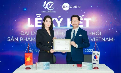 Seul Skinlab hợp tác cùng Zacy Aesthetics trở thành đại lý phân phối chính thức sản phẩm ExoCobio ASCE+ Exosome