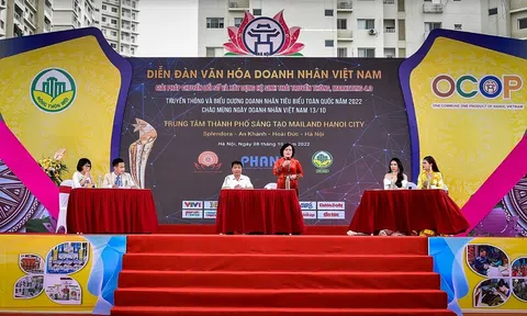 Diễn đàn Văn hóa Doanh nhân Việt Nam 2022: Chuyển đổi số để nâng cao giá trị gia tăng và phát triển bền vững