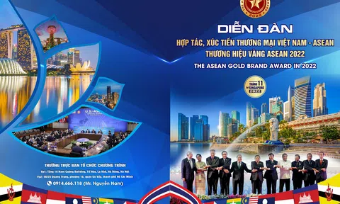 Khởi động chương trình “Diễn đàn hợp tác, xúc tiến thương mại Việt Nam - ASEAN” năm 2022