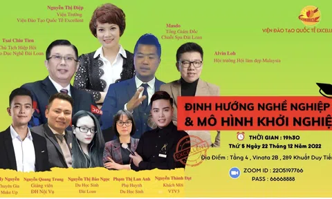 Viện đào tạo Quốc tế Excellent tổ chức buổi định hướng nghề nghiệp cho phụ huynh, học sinh trên toàn quốc