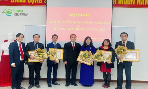 Hội nghị tổng kết công tác Đảng năm 2022 và triển khai nhiệm vụ năm 2023