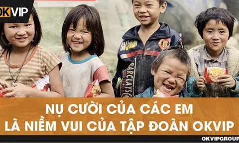 OKVIP thường xuyên tổ chức hoạt động từ thiện nhân ái