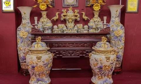 NNƯT Phạm Đạt với thương hiệu Gốm Tâm Linh Bảo Quang