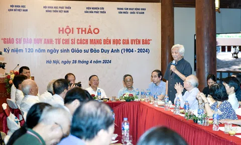 PHOTO: Hội thảo "Giáo sư Đào Duy Anh: Từ chí sĩ cách mạng đến học giả uyên bác"