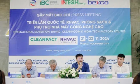 Tháng 11 diễn ra Triển lãm quốc tế RHVAC, Phòng sạch và Phụ trợ nhà máy công nghệ cao