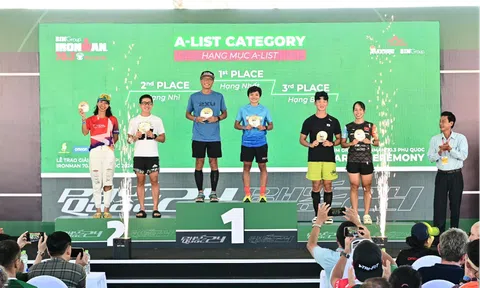 Kỷ lục mới được thiết lập từ hai nhà vô địch mới tại giải BIM Group IRONMAN 70.3 Phú Quốc 2024