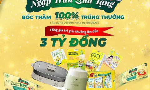 Dr.Maya tung ưu đãi lớn mùa giáng sinh 2024: Chương trình tri ân đặc biệt tại hơn 300 cửa hàng trên toàn quốc
