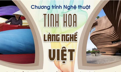 Viện Kinh tế, Văn hóa và Nghệ thuật với Chương trình nghệ thuật đặc sắc "Tinh Hoa Làng Nghề Việt"