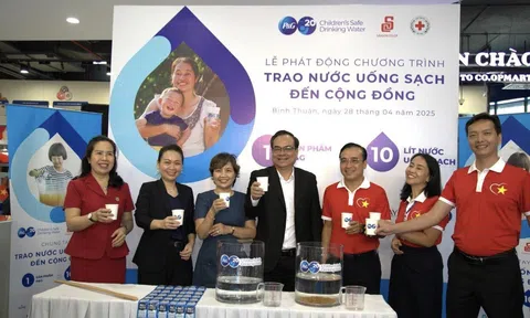 P&G Việt Nam và Saigon Co.op chung tay trao nước uống sạch cho cộng đồng