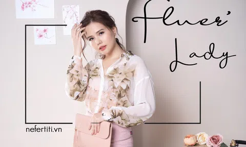 Nefertiti Fashion: Những mẫu sơ mi đẹp cho quý cô công sở