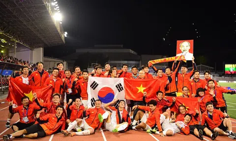 Danh hài Vượng Râu, Chiến Thắng “ứng khẩu thành thơ” mừng U22 Việt Nam giành HCV SEA Game