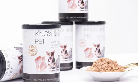 Pate King's Pet - thức ăn thơm ngon, không chất bảo quản cho thú cưng