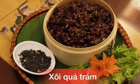 Bí quyết làm món xôi trám đen vừa dẻo vừa thơm