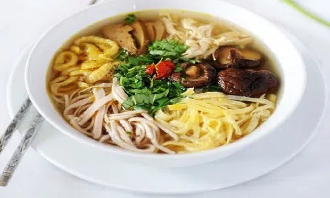 Bún thang xưa - tinh túy ẩm thực trên đất kinh kỳ