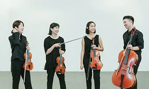 Hòa nhạc “Tinh thần thời đại” với nhóm tứ tấu dây Nhật Bản
