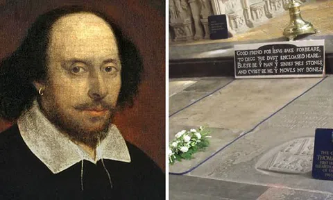 Thực hư lời nguyền bí ẩn trên hầm mộ đại văn hào W.Shakespeare