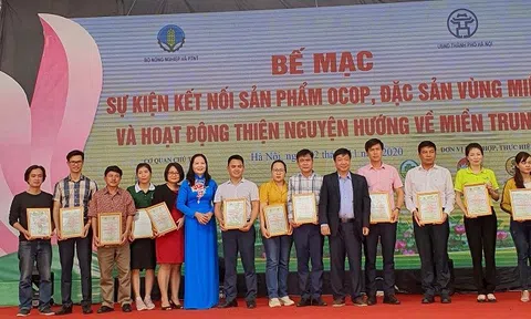 Kết nối giao thương các sản phẩm OCOP lần thứ 3 gắn với hoạt động thiện nguyện đầy ý nghĩa