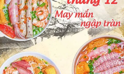 Bún riêu hải sản Vương Thủy thơm ngon đúng vị