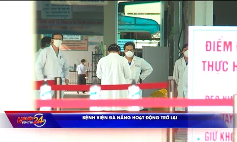 Bệnh viện Đà Nẵng hoạt động trở lại