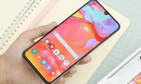 Cách cài hình nền điện thoại Samsung Galaxy A70