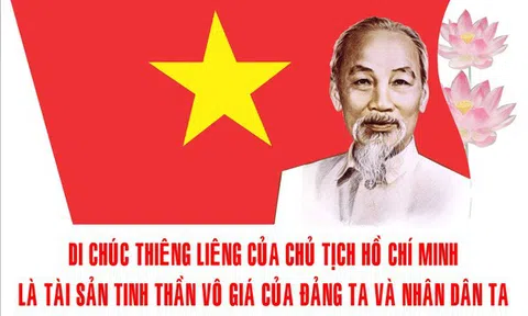 Di chúc thiêng liêng của Hồ Chủ tịch: Ngọn đuốc soi đường đưa dân tộc tới tương lai