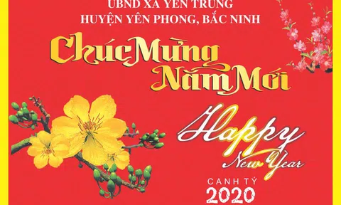 UBND xã Yên Trung (Yên Phong, Bắc Ninh): Chúc mừng năm mới!