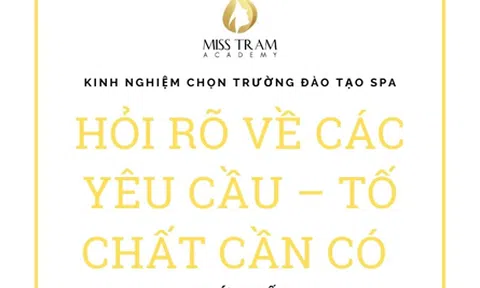 Lưu ý và cách chọn nghề SPA phù hợp cho người mới