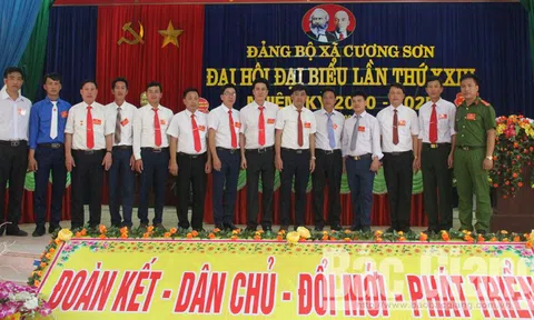 Đảng bộ xã Cương Sơn (Bắc Giang) tổ chức đại hội đại biểu lần thứ XXIII nhiệm kỳ 2020-2025