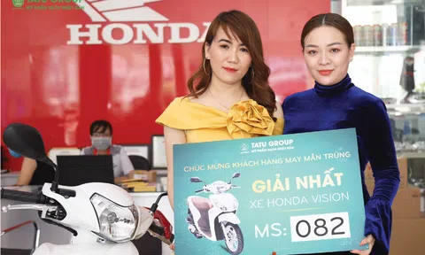 Tatu Group công bố khách hàng trúng giải Nhất chương trình rút thăm may mắn đầu năm