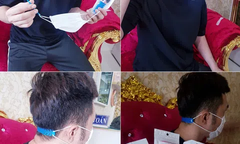Dụng cụ Quai xương cá đeo khẩu trang chống đau tai có mặt tại Sài Gòn