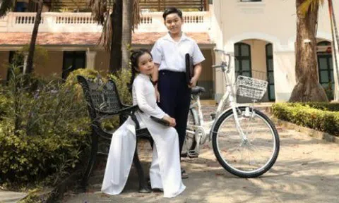 Cặp mẫu nhí Lê Gia Huy- Thiên Nga tung bộ ảnh “Tuổi học trò” đốn tim người xem