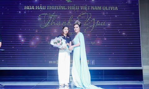 Nữ doanh nhân Trần Thị Nhỏ Hằng lộng lẫy trong đêm tiệc Thanks Party Hoa hậu Thương hiệu  Olivia
