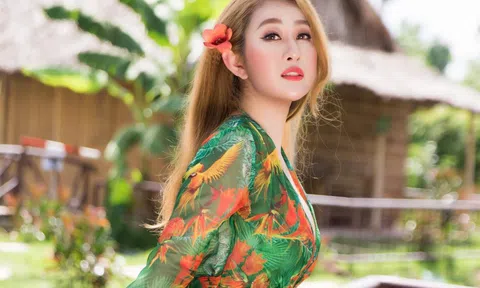 Kim Trang tung bộ ảnh chào hè rạng rỡ tại Bến Tre