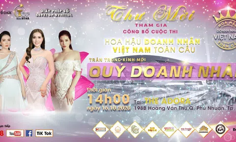 Hoa hậu doanh nhân Việt Nam Toàn cầu 2020 - sân chơi mới của Topstar