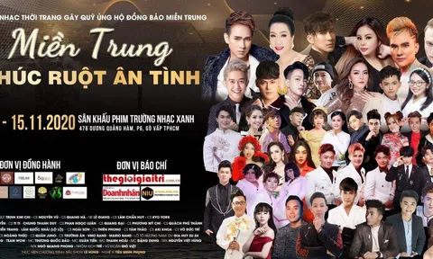 Đông đảo nghệ sĩ tham dự chương trình "Miền Trung khúc ruột ân tình"