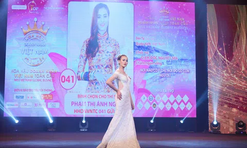 Phạm Thị Ánh Nguyệt được đặc cách vào vòng chung kết Hoa hậu Doanh nhân Việt Nam Toàn cầu 2020