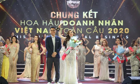“Người đẹp truyền thông” cuộc thi Hoa hậu Doanh nhân Việt Nam Toàn cầu 2020 gọi tên Nguyễn Thị Hoa