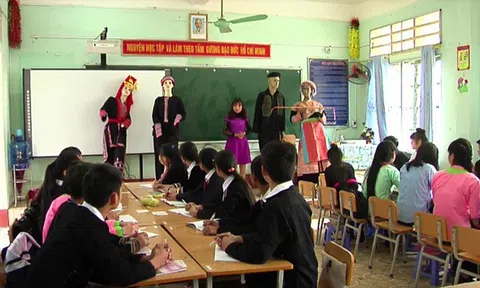 Lào Cai: Đưa văn hóa dân tộc vào trường học