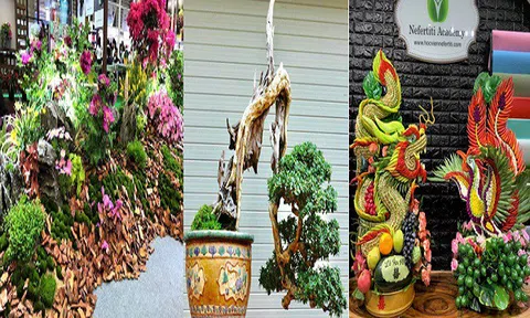 Hà Nội sắp trình diễn nghệ thuật sắp đặt Hoa - Cây cảnh - Nông sản Việt