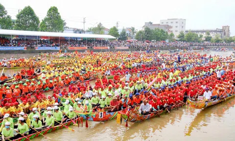 Tập đoàn FLC đồng hành cùng Lễ hội Oóc Om Bóc - Đua ghe Ngo Sóc Trăng 2019