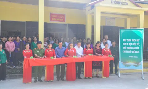 Khai trương thư viện thôn Như Sơn - Thư viện thôn đầu tiên của Vĩnh Phúc