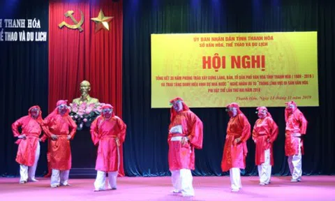 Thanh Hóa: 30 năm phong trào xây dựng làng, bản, tổ dân phố văn hóa