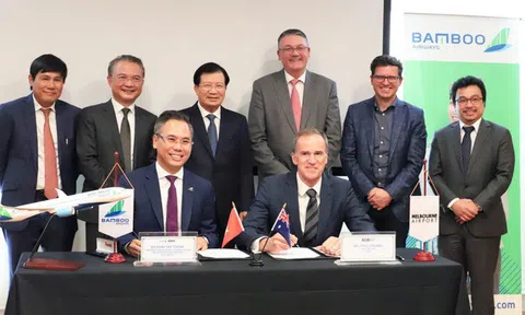 Bamboo Airways hợp tác cùng sân bay Melbourne xúc tiến đường bay thẳng Việt Nam – Úc