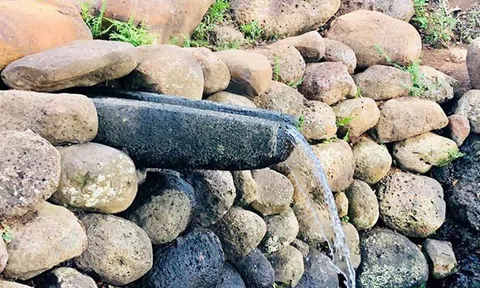 Độc đáo giếng Chăm cổ ở Gio An