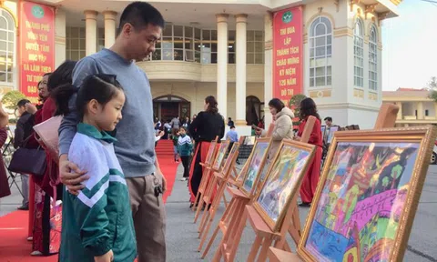 Vĩnh Phúc: Trao giải thi vẽ tranh “Em yêu thành phố Vĩnh Yên”