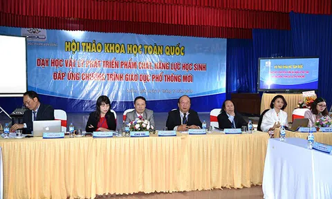 Hội thảo “Dạy học vật lý phát triển phẩm chất năng lực học sinh, đáp ứng chương trình giáo dục phổ thông”