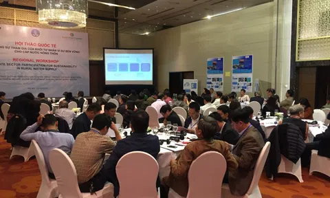 Hội thảo quốc tế: Huy động sự tham gia của khối tư nhân vì sự bền vững cho cấp nước nông thôn