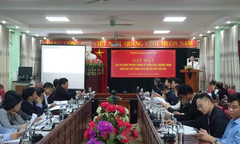 Vĩnh Phúc: Thông tin  triển khai Chương trình Giáo dục phổ thông mới đối với cấp tiểu học
