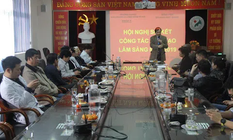 Lễ sơ kết công tác giảng dạy lâm sàng cho sinh viên Y khoa của Trường ĐH Kinh doanh và Công nghệ Hà Nội năm 2019