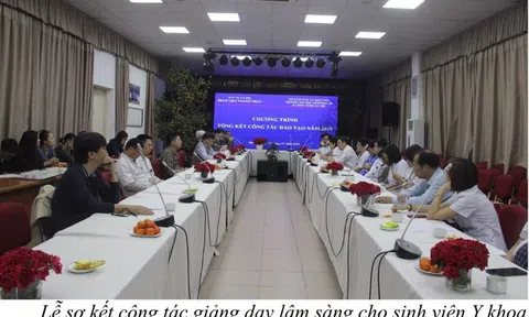 Tổng kết công tác đào tạo giảng dạy lâm sàng tại Bệnh viện Thanh Nhàn năm 2019
